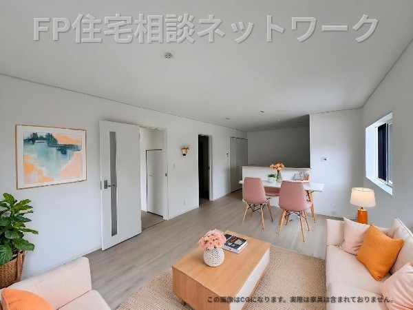 LDKは家具の配置もしやすく、生活スタイルに合わせて使えます。家族の時間も心地よく整います。