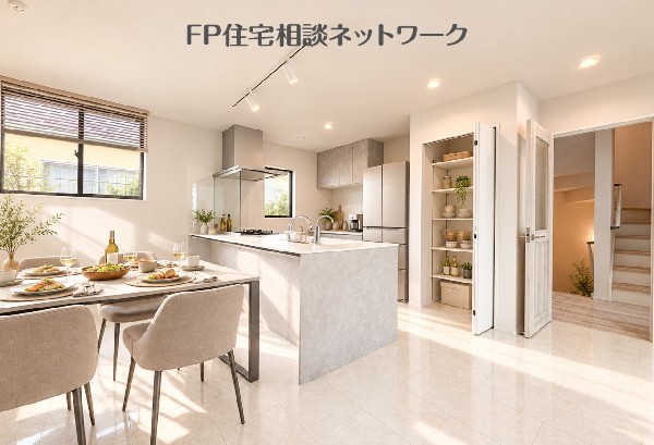 家族が集うLDKです♪（本画像はAI加工済みであり、家具等はなく価格にも含まれていません）
