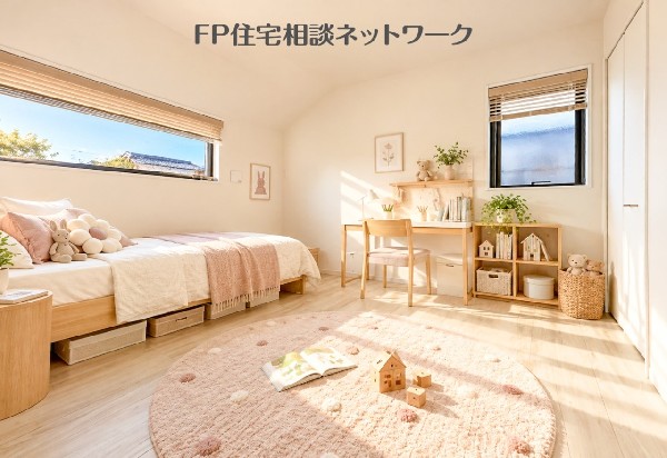 自由に彩る洋室♪（本画像はAI加工済みであり、家具等はなく価格にも含まれていません）