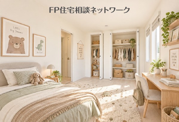 ゆとりある洋室♪（本画像はAI加工済みであり、家具等はなく価格にも含まれていません）  